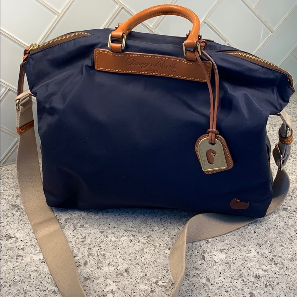 Dooney & Bourke navy nylon bag